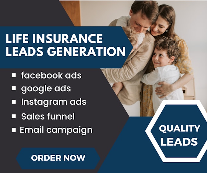 Do life insurance leads generation by Royal_leads Fiverr