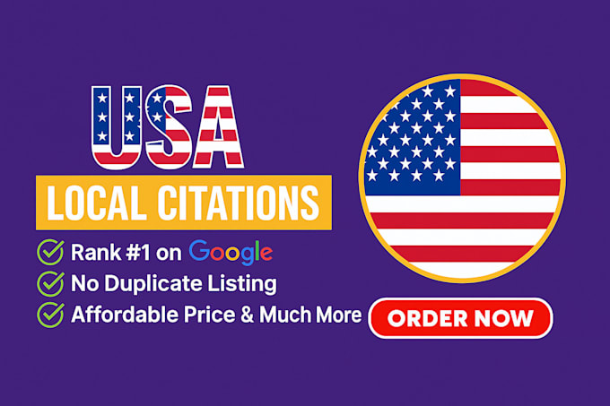 do 300 USA local citations for local SEO