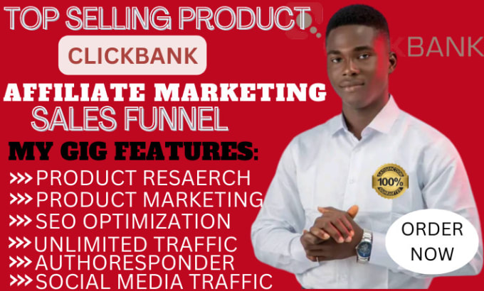 promote top selling clickbank marketing product by Francissolomon4 | Fiverr