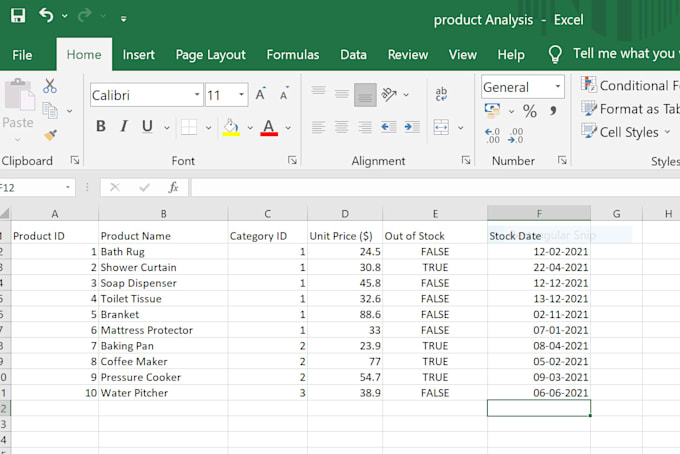Do data entry, copy paste, data collection, pdf to excel by Snehitha1 ...