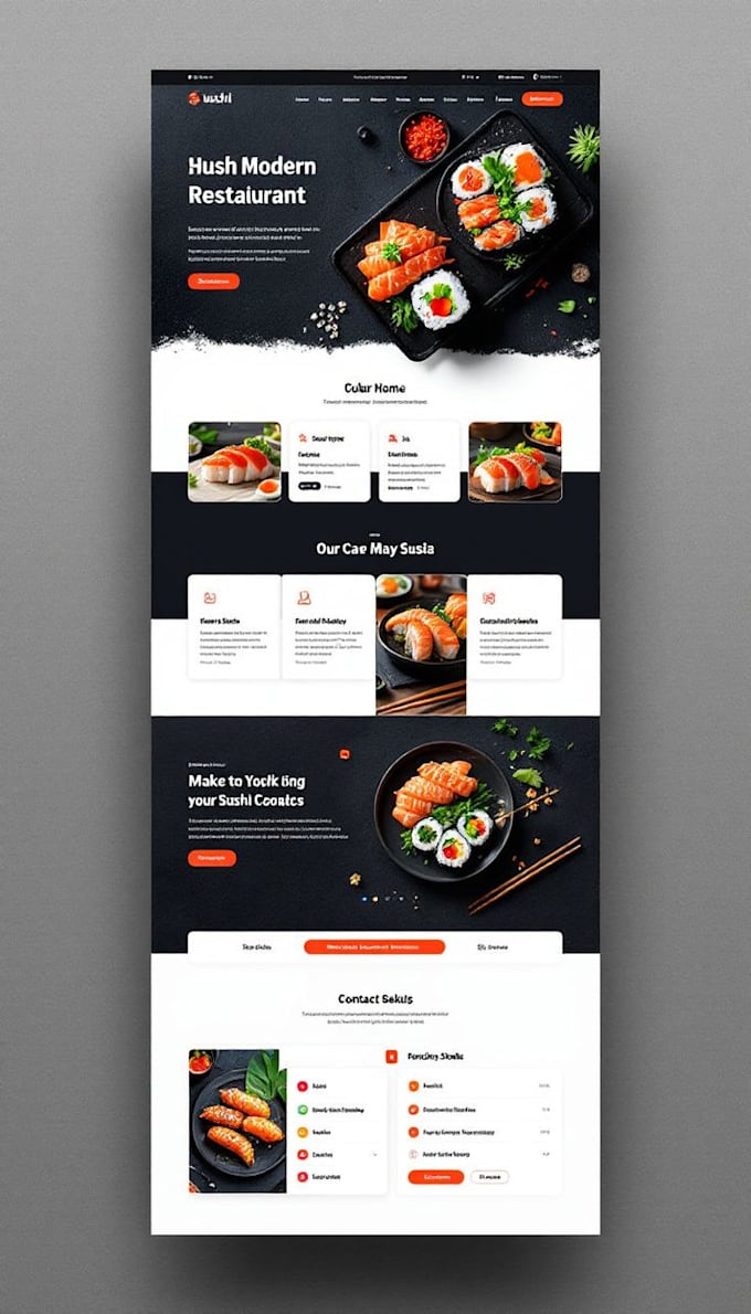 build a restaurant website