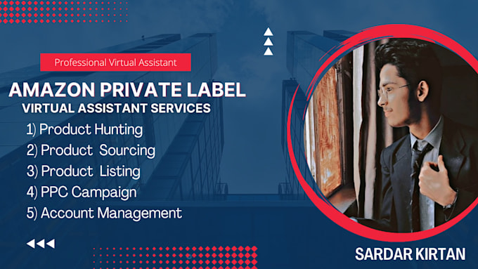 Be your virtual assistant for amazon fba private label by Sardar_kirtan ...