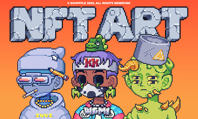 make high quality pixel nft artworks