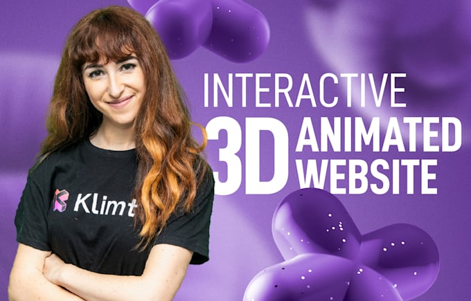 design an interactive and 3d animated webflow website