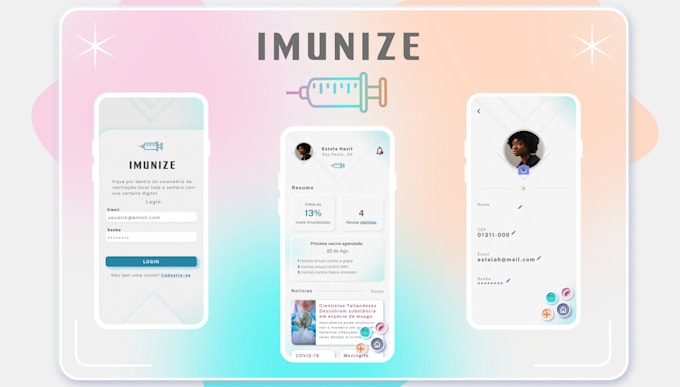 Design mobile ui ux templates for your project in figma by Guigonz | Fiverr