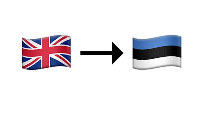 translate 100 words from en to et