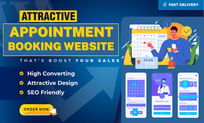 Build an online appointment booking website using amelia and bookly ...