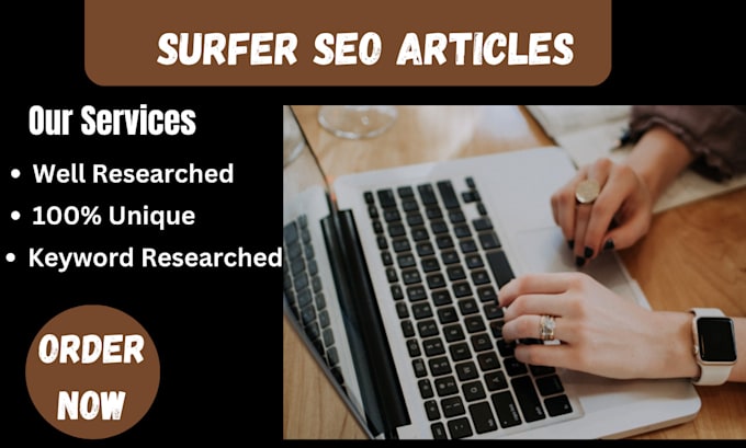 write a surfer SEO friendly article for your blog or website