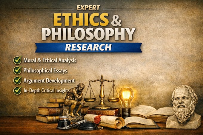 provide expert ethics and philosophy research