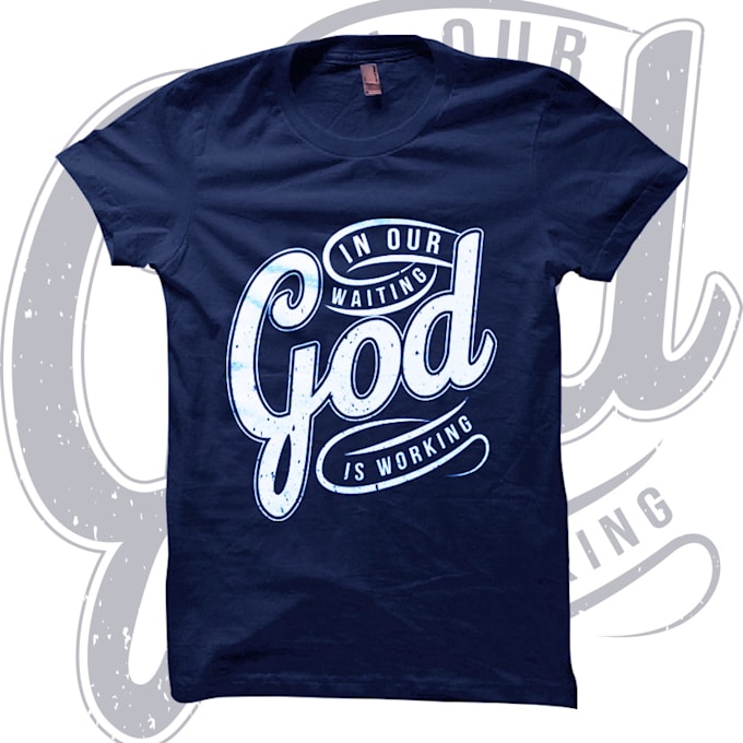 make simple and awesome typography t shirt design