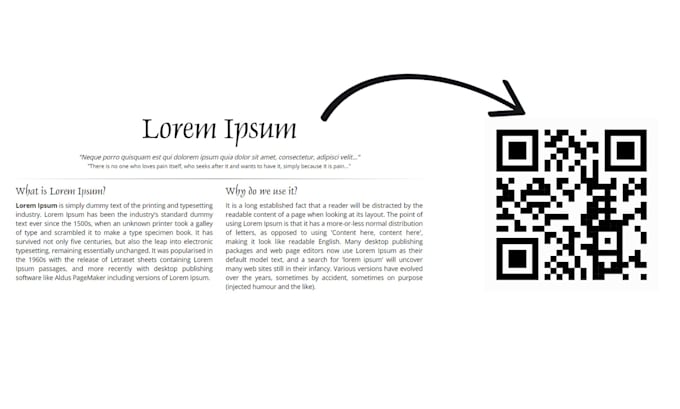 Convert you list of texts to a list qr codes by Oualidoukassou | Fiverr