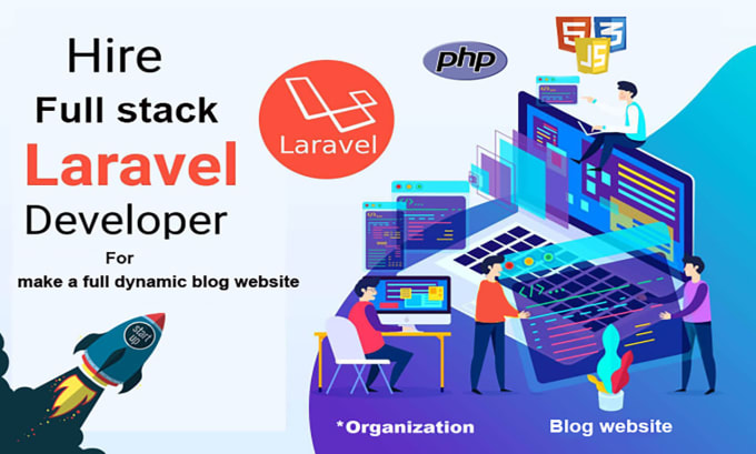 Make a full dynamic blog website using laravel by Mdjumman_mia | Fiverr