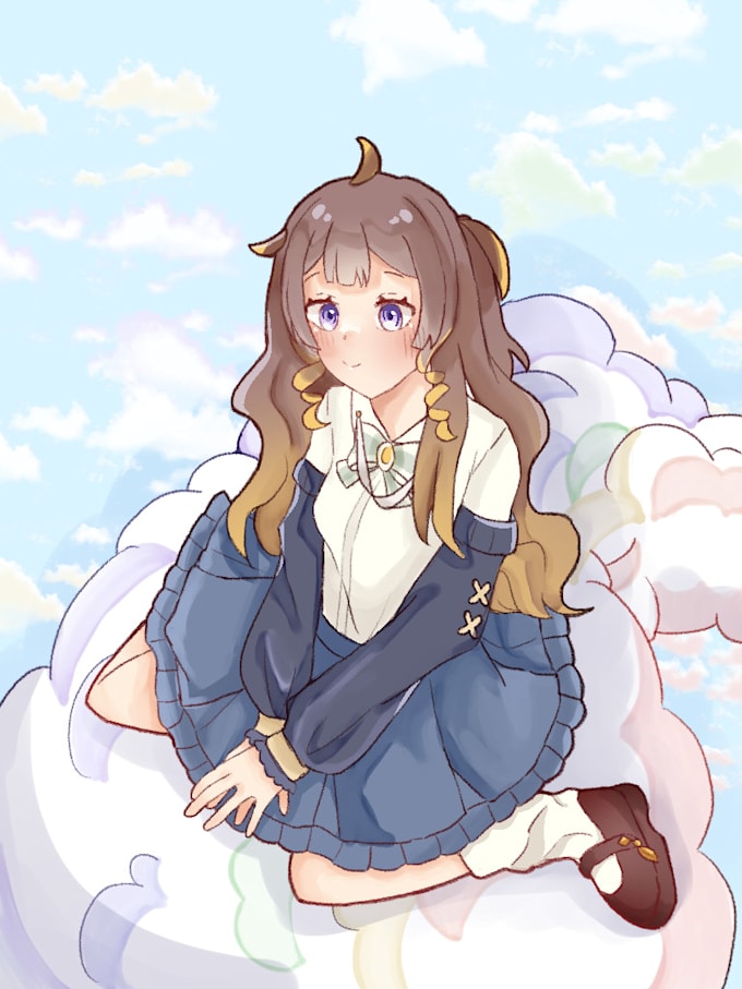 draw a cute illustration for you