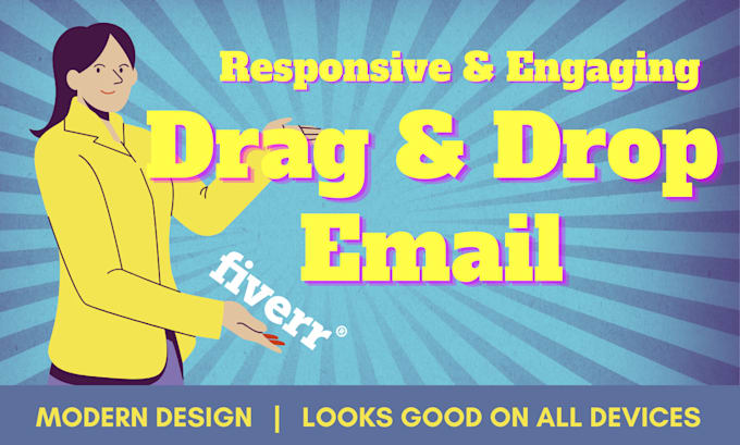 Make a drag and drop email template by Aljacekada Fiverr