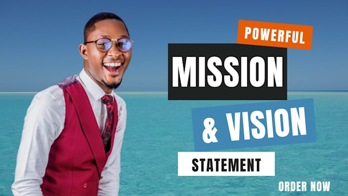 Write Company Bio Mission And Vision Statement Core Values Brand 