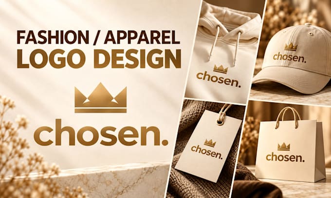 design fashion , apparel, boutique or clothing brand logo design