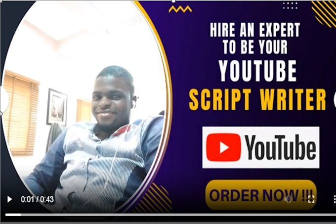research and write a script for your finance youtube videos