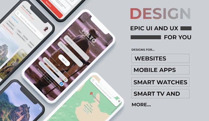 Professionally make web and mobile ui ux design by Thatdesignerr66 | Fiverr