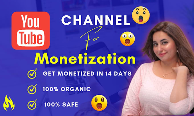 promote youtube channel for monetization in 14 days