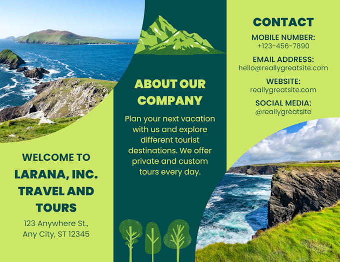 create brochure design and logo maker, banner maker