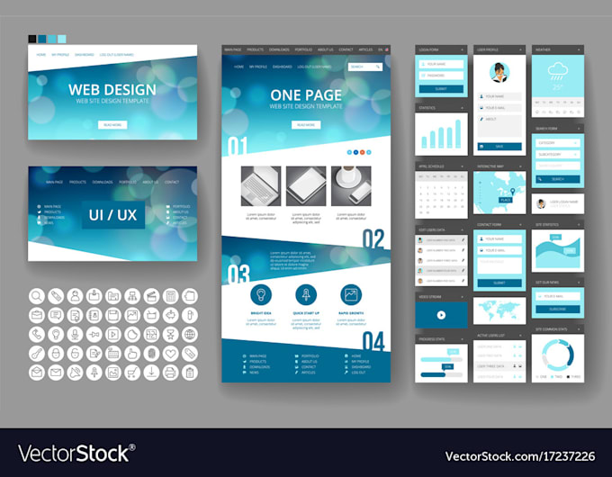 Create a modern and responsive website by Kainat_ameen | Fiverr