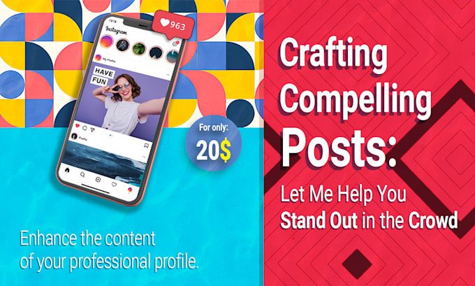 Create an engaging and fashionable social media post for you by ...