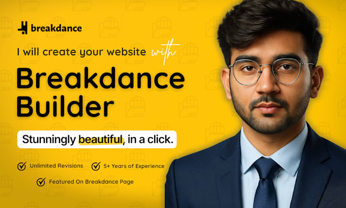 design your website with breakdance builder in 2 days