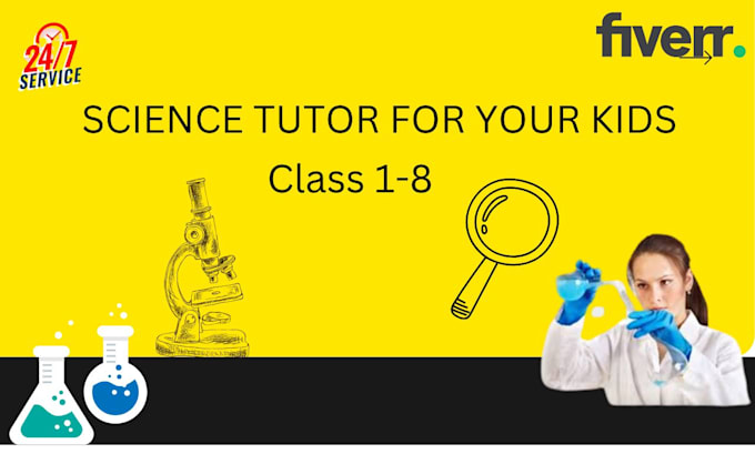 Teach gcse and ks3 science to your kids and help them by Hiyachem | Fiverr