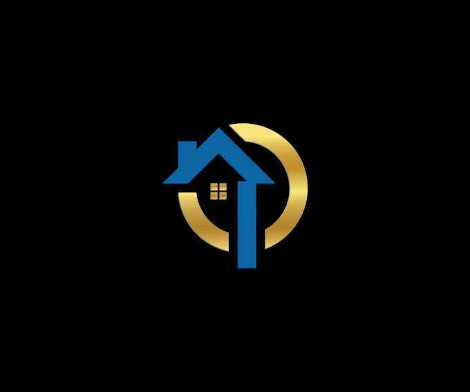 do a modern real estate property construction realty logo