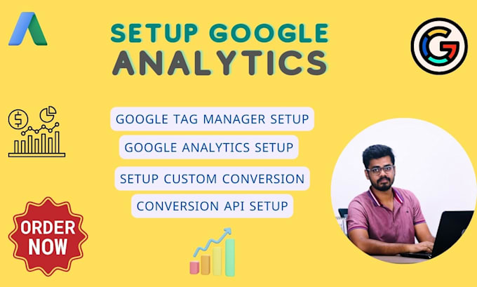 fix and setup ga universal and google analytics 4 for you