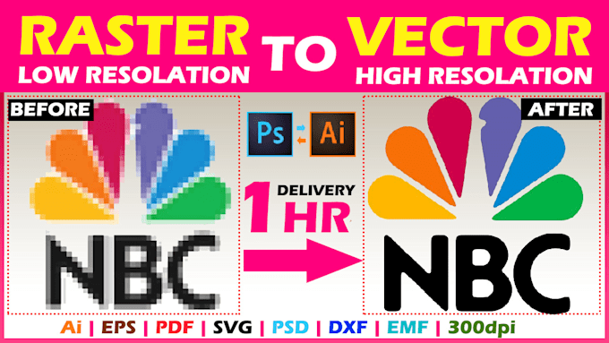 do logo vector tracing