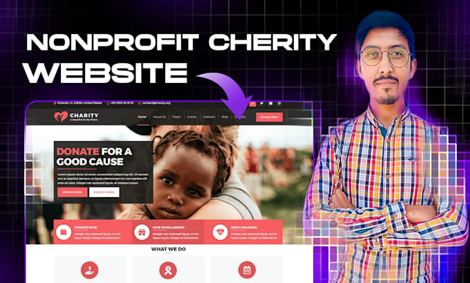 build a nonprofit website with donation system wordpress