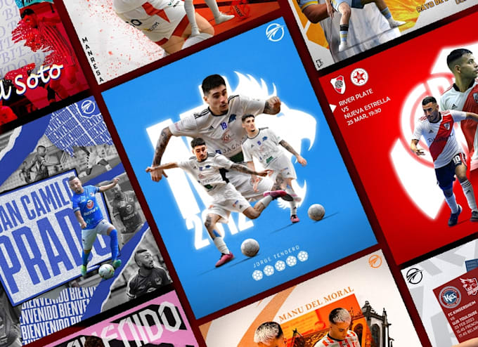 design sports graphic, poster, flyer, banner, committed edit, jersey swap
