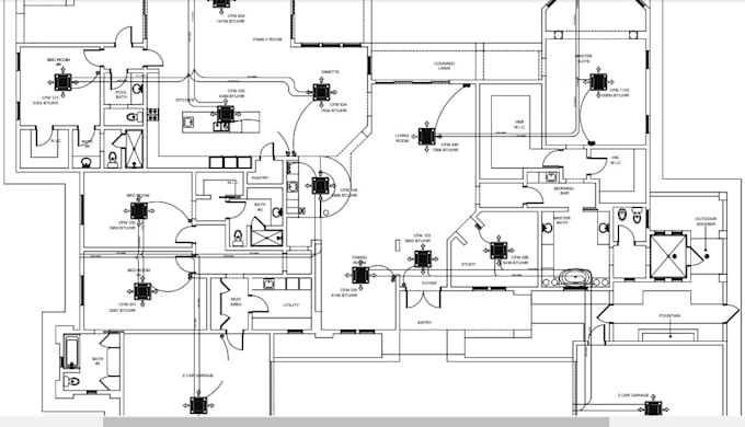 do hvac and plumbing design including load calculations