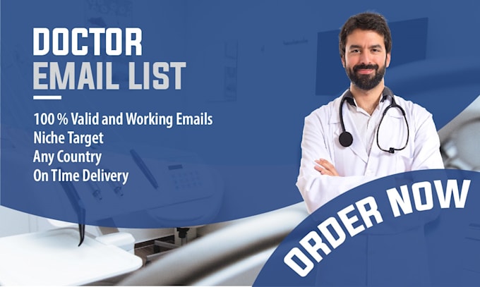 targeted doctors and healthcare leads for medical business