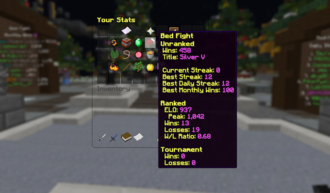 play minecraft bedwars with you and make you a pro