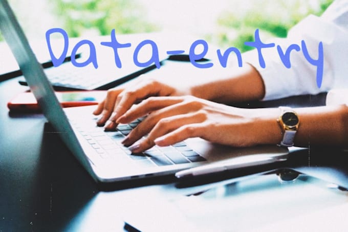 Do data entry and typing tasks by Shefaly2005 | Fiverr