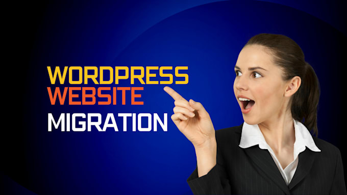 migrate any website to wordpress or new host or new domain