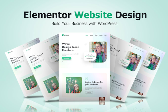 design your wordpress website with elementor
