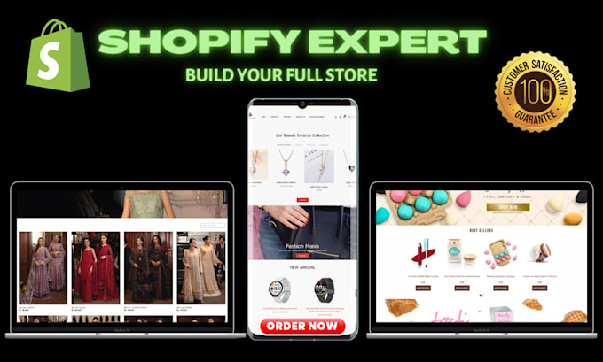 make your fashion store or shopify clothing store