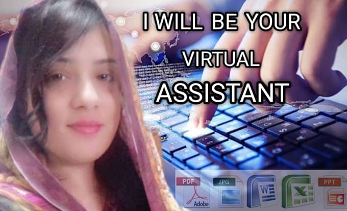 do any virtual assistant, data entry and web research job