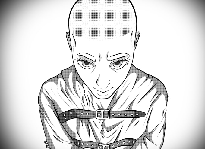 Draw Your Character In Anime Or Manga Style By Sekdigital Fiverr