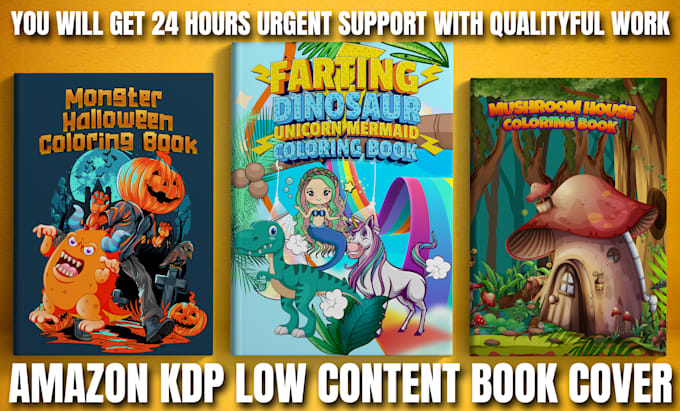 Do kdp low content unique activity book cover and winning amazon ...