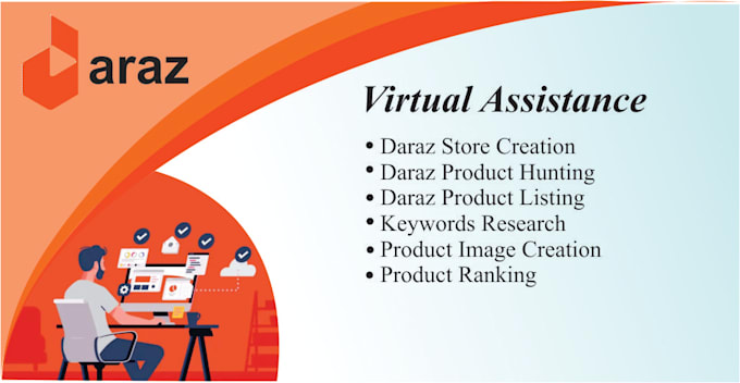 be your professional daraz virtual assistant