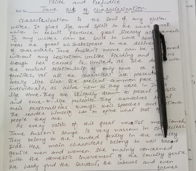 Do handwriting notes, letter, reports, cards by Foziayasmeen | Fiverr