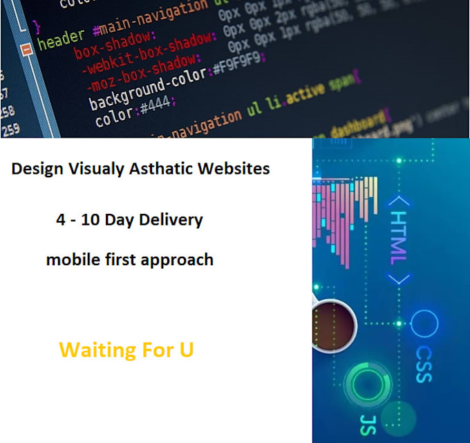 design responsive web site for you