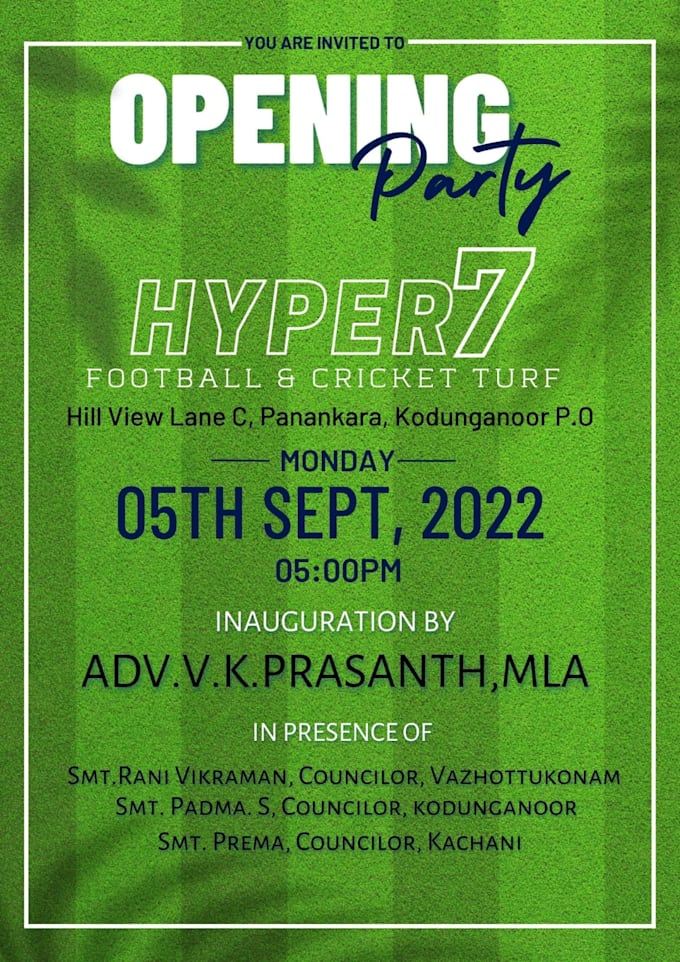 Get your posters and flyers designed unique to your needs by Grandeuresigns Fiverr