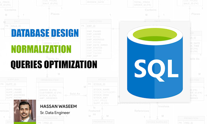 assist in design and develop of databases, data modeling,optimization of queries