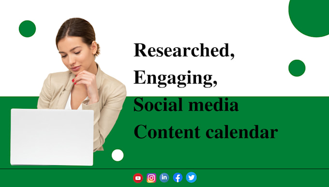 Create social media content calendar that will boost your engagement by ...