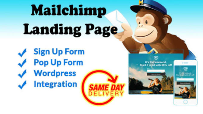 Complete mailchimp email campaign by Nxmehad56 Fiverr